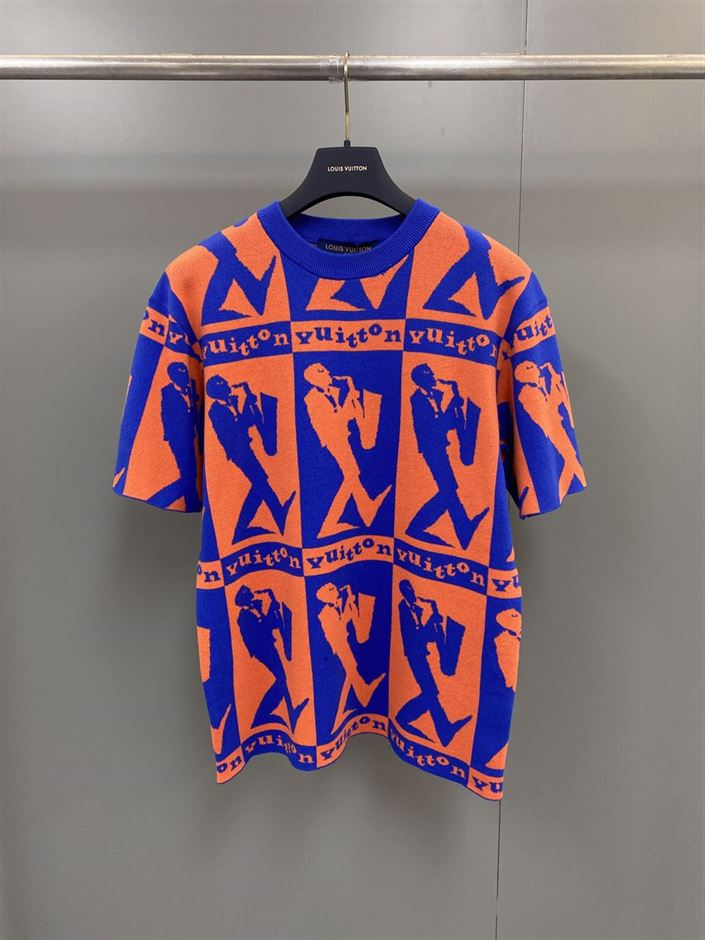 LOUIS VUITTON JAZZ FLYERS SHORT-SLEEVED KNITWEAR - LVTS042