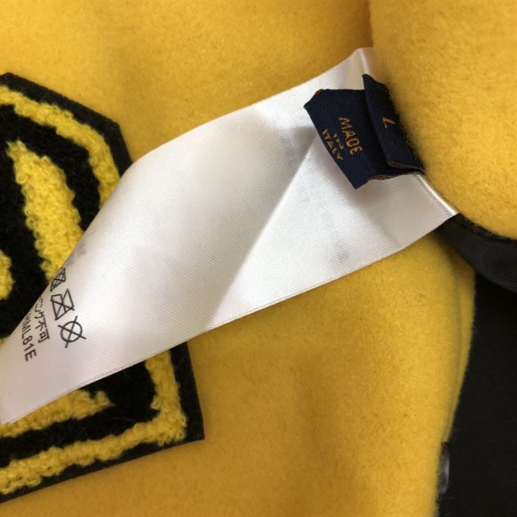 LOUIS VUITTON LEATHER EMBROIDERED VARSITY - LVC004