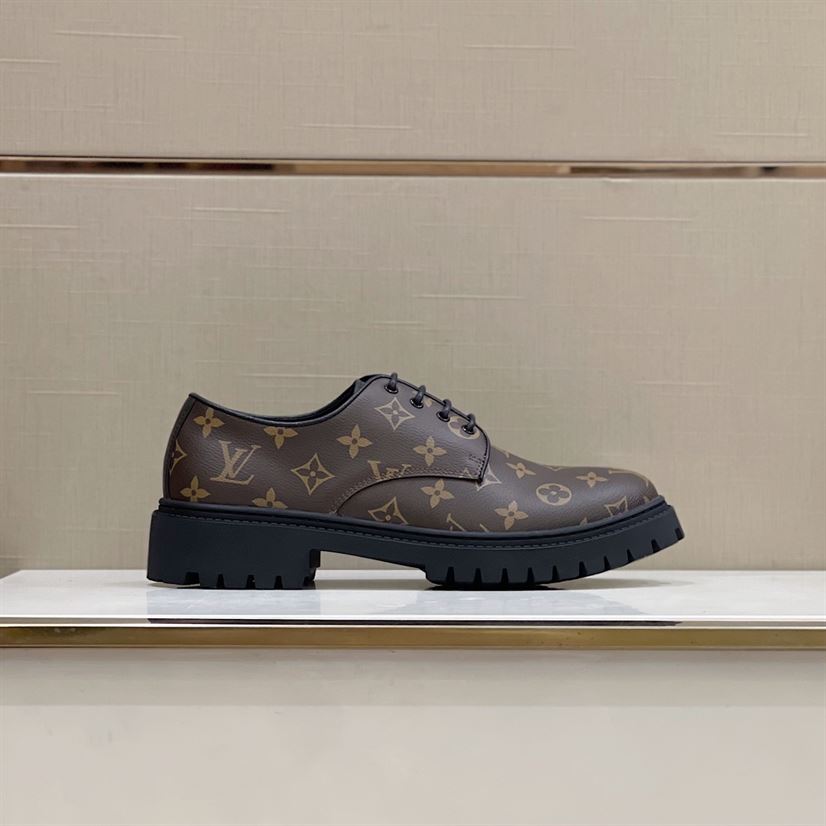 LOUIS VUITTON LV BLACK ICE DERBY MONOGRAM CANVAS - LVS102