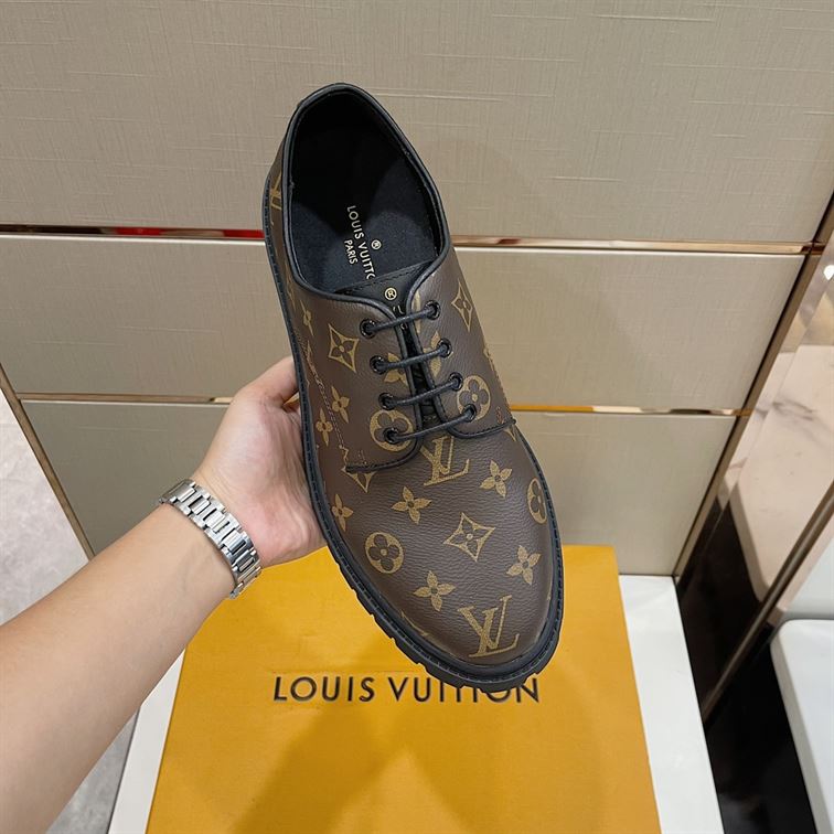 LOUIS VUITTON LV BLACK ICE DERBY MONOGRAM CANVAS - LVS102