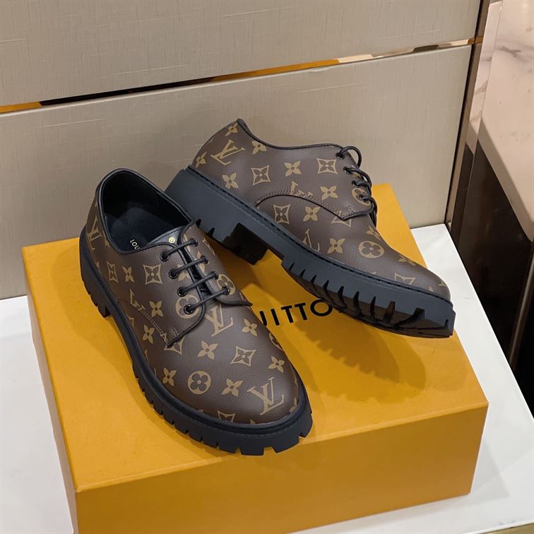 LOUIS VUITTON LV BLACK ICE DERBY MONOGRAM CANVAS - LVS102