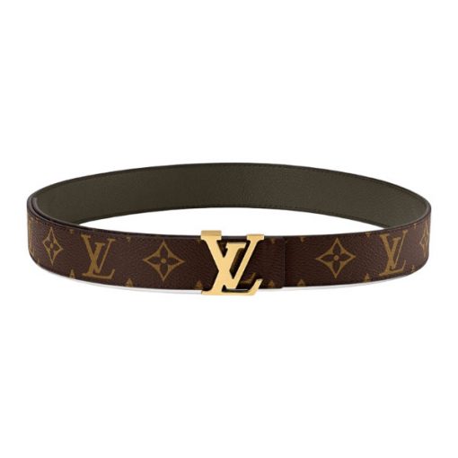 LOUIS VUITTON LV INITIALES 30MM REVERSIBLE BELT MONOGAM - LBE084