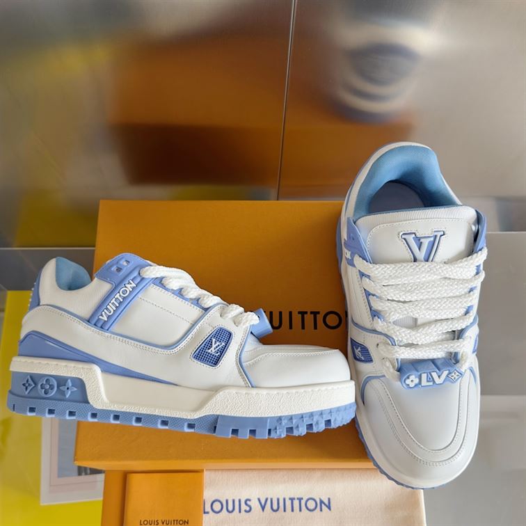 LOUIS VUITTON LV TRAINER MAXI SNEAKER CIEL - LVS200