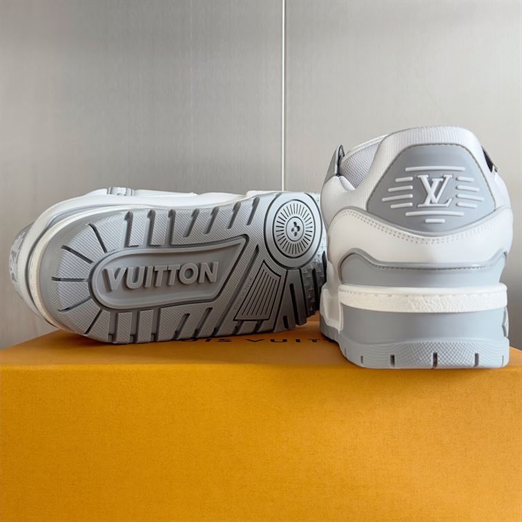 LOUIS VUITTON LV TRAINER MAXI SNEAKER GRIS - LVS201
