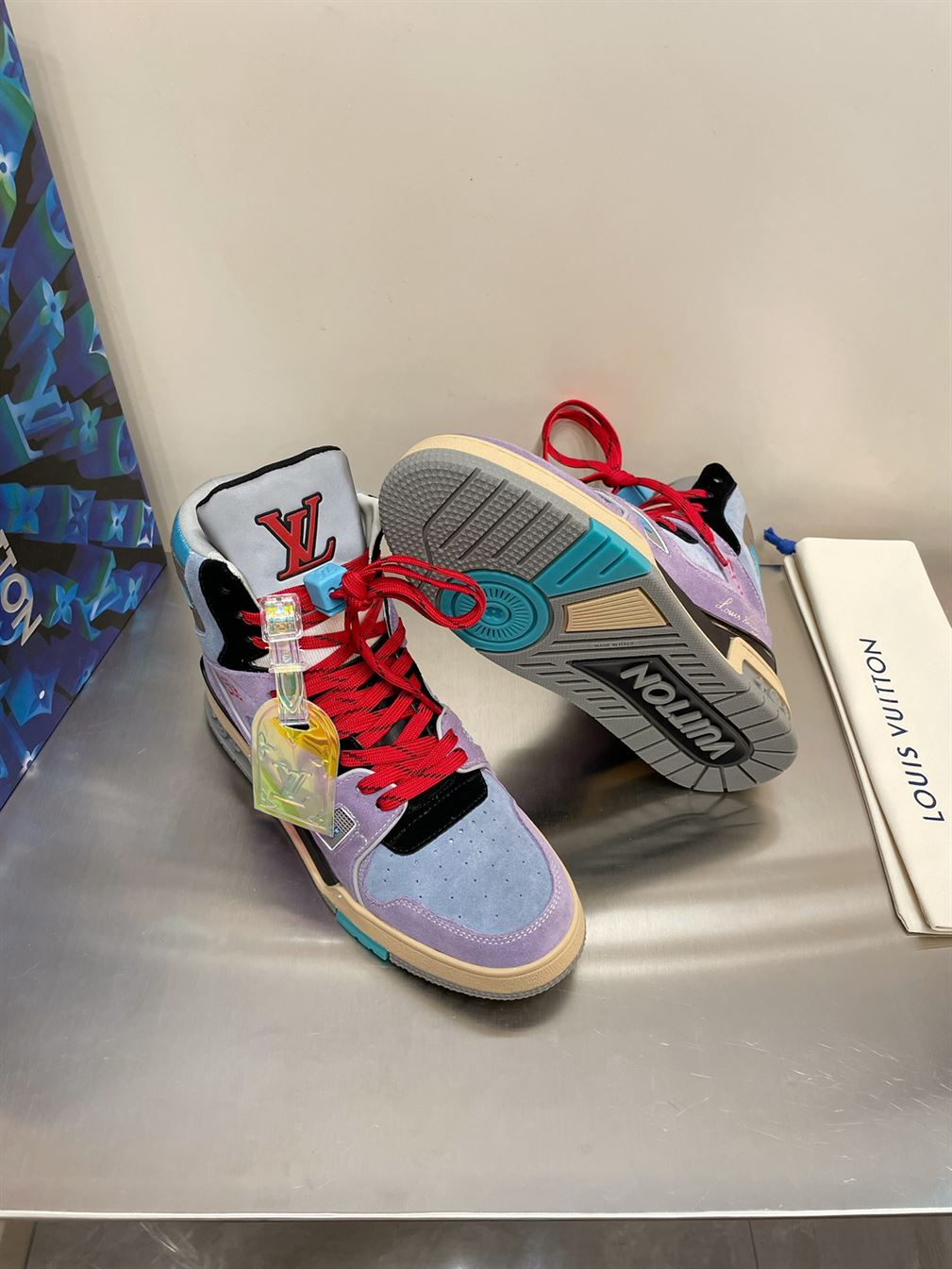 LOUIS VUITTON LV TRAINER SNEAKER BOOT - LVS069