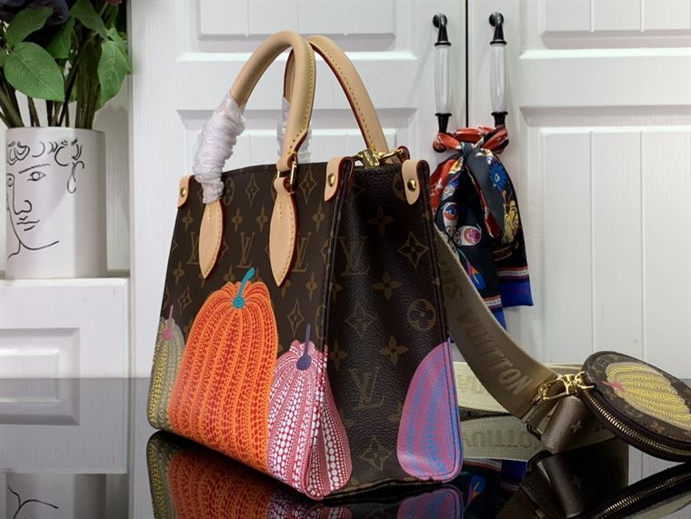 LOUIS VUITTON LV X YK ONTHEGO PM PUMPKIN MONOGRAM