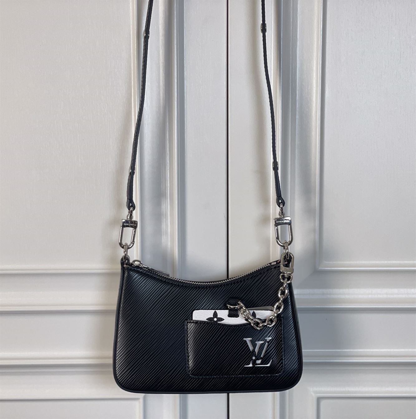 LOUIS VUITTON MARELLINI EPI LEATHER IN BLACK