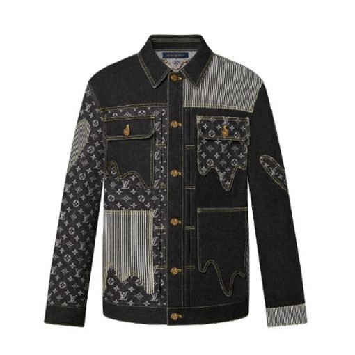 LOUIS VUITTON MONOGRAM CRAZY DENIM WORKWEAR JACKET - LVC002
