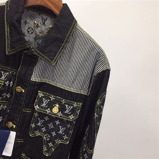 LOUIS VUITTON MONOGRAM CRAZY DENIM WORKWEAR JACKET - LVC002