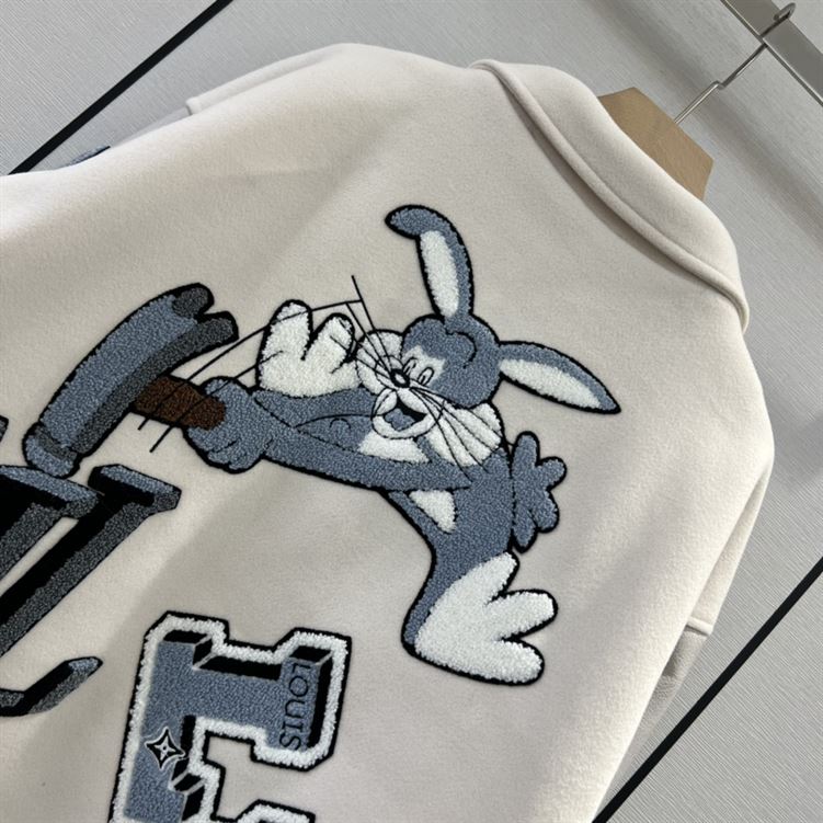 LOUIS VUITTON MULTI PATCHES MIXED LEATHER VARSITY BLOUSON - LVC014