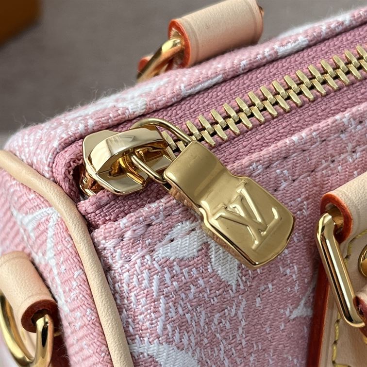 LOUIS VUITTON NANO SPEEDY PINK