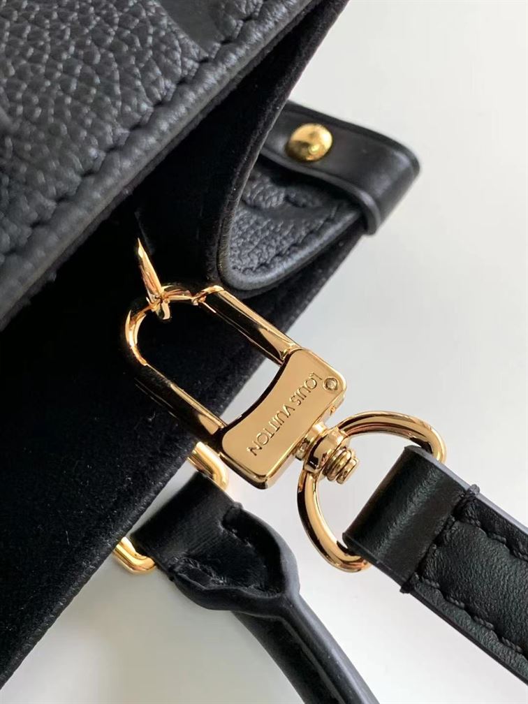 LOUIS VUITTON ONTHEGO PM BLACK MONOGRAM