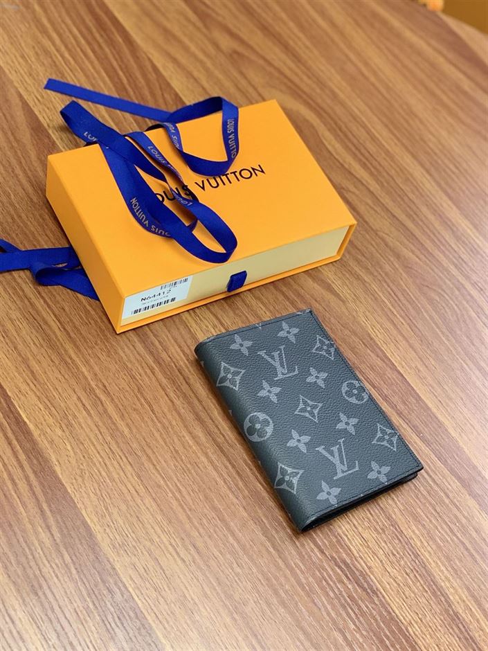 LOUIS VUITTON POCKET ORGANIZER MONOGRAM ECLIPSE CANVAS