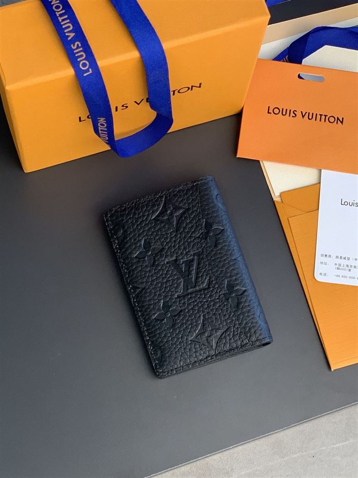 LOUIS VUITTON POCKET ORGANIZER MONOGRAM SHADOW LEATHER