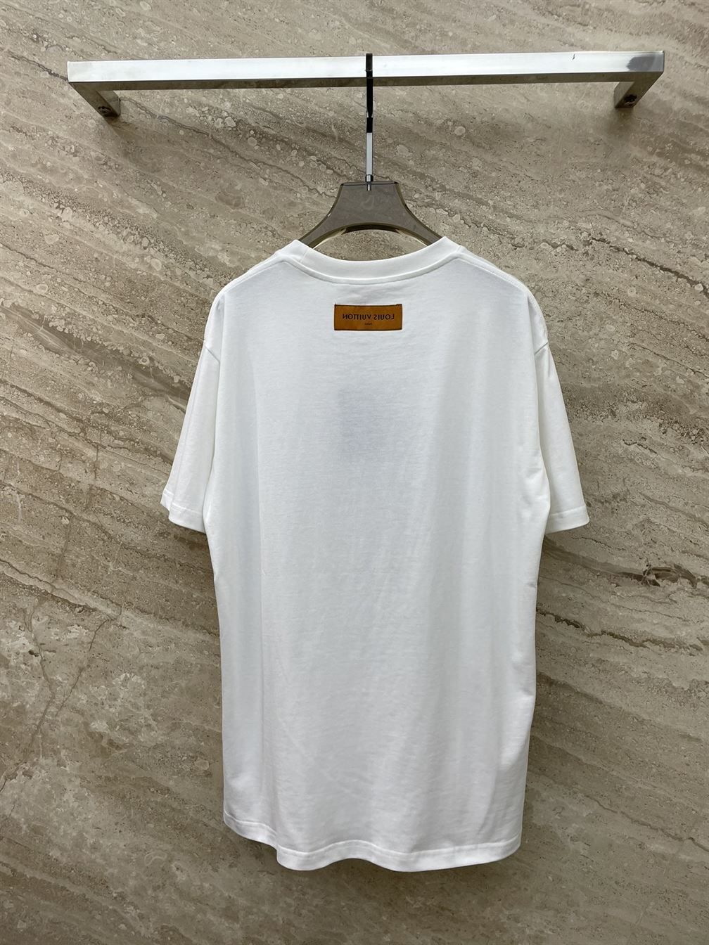 LOUIS VUITTON PRINTED COTTON T-SHIRT - LVTS063