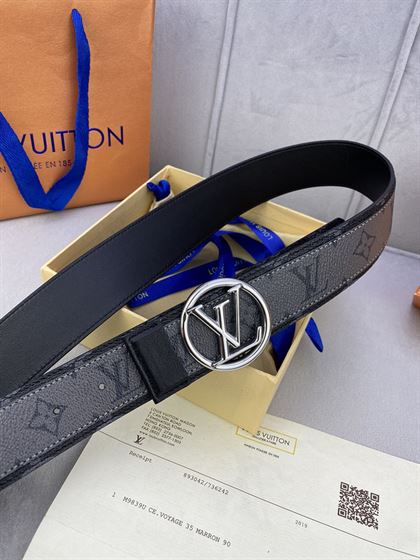 LOUIS VUITTON REVERSIBLE BELT CIRCLE - LBE068