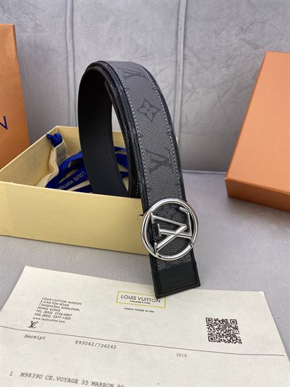 LOUIS VUITTON REVERSIBLE BELT CIRCLE - LBE068