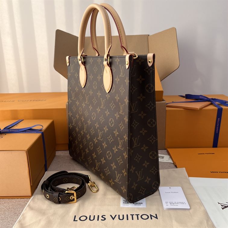 LOUIS VUITTON SAC PLAT PM MONOGRAM