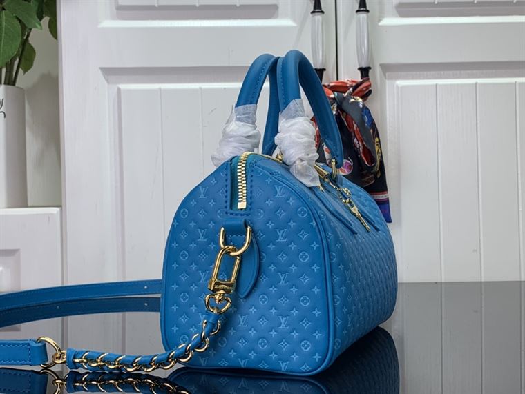 LOUIS VUITTON SPEEDY BANDOULIERE 20 Blue