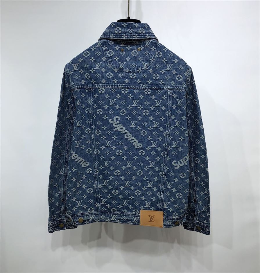 LOUIS VUITTON SUPREME DENIM JACKET - LVC003