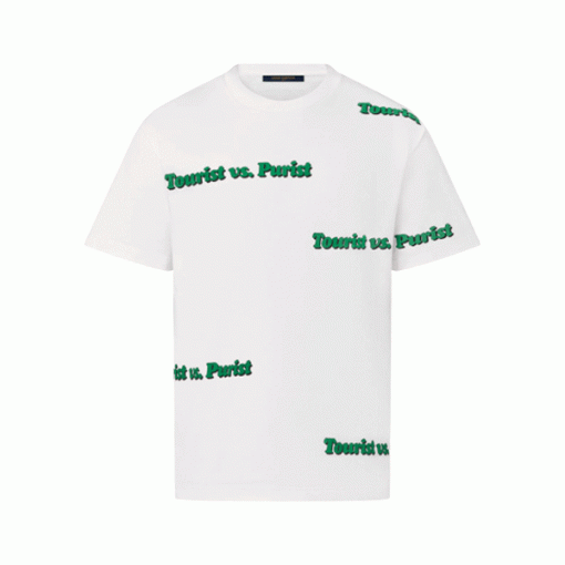 LOUIS VUITTON TOURIST AND PURIST PRINTED TEE IN WHITE - LVTS022