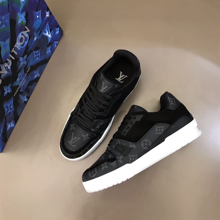 LOUIS VUITTON TRAINER BLACK MONOGRAM - LVS013
