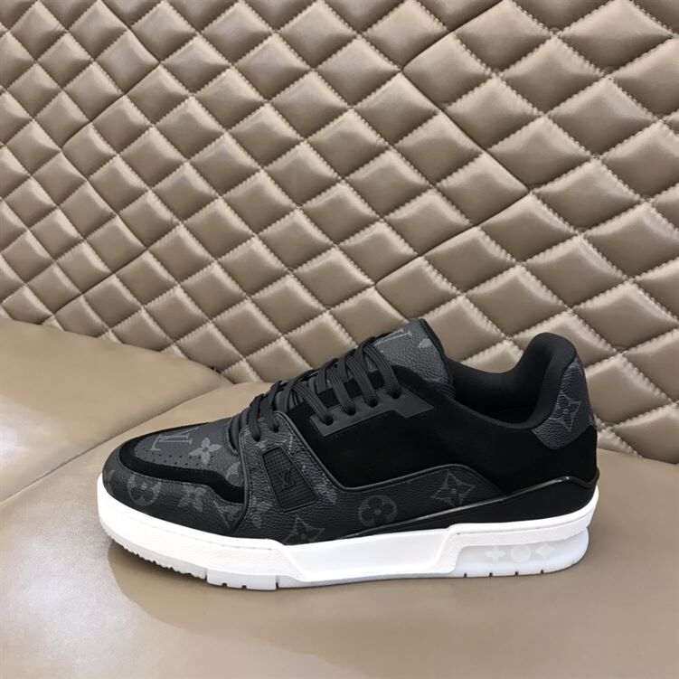 LOUIS VUITTON TRAINER BLACK MONOGRAM - LVS013