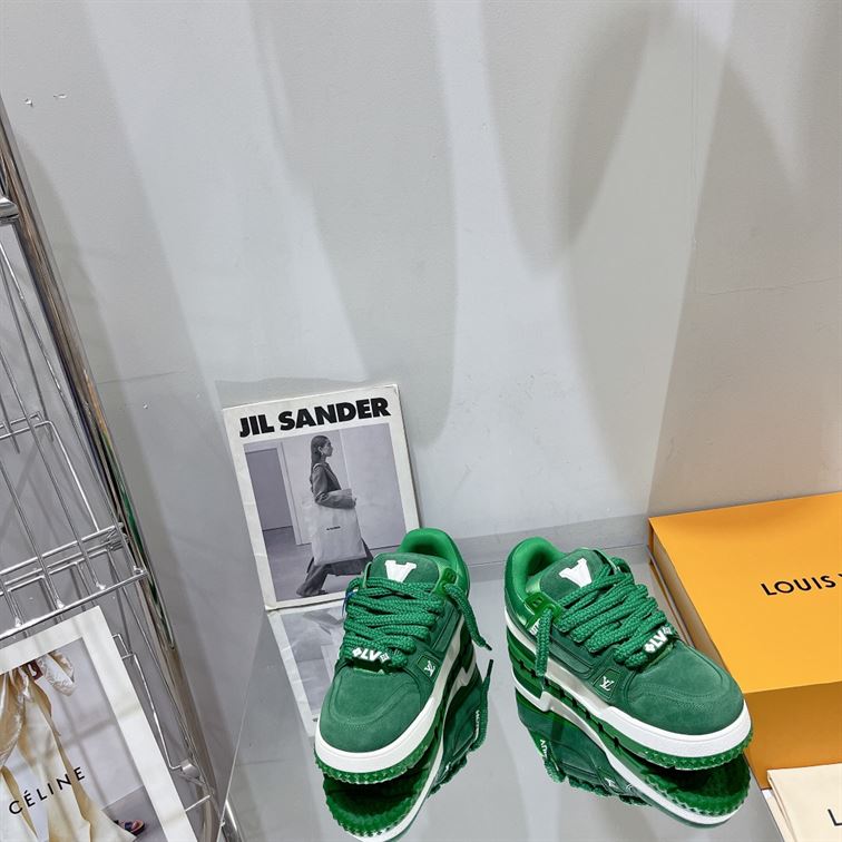 LOUIS VUITTON TRAINER MAXI LOW-TOP SNEAKERS - LVS163