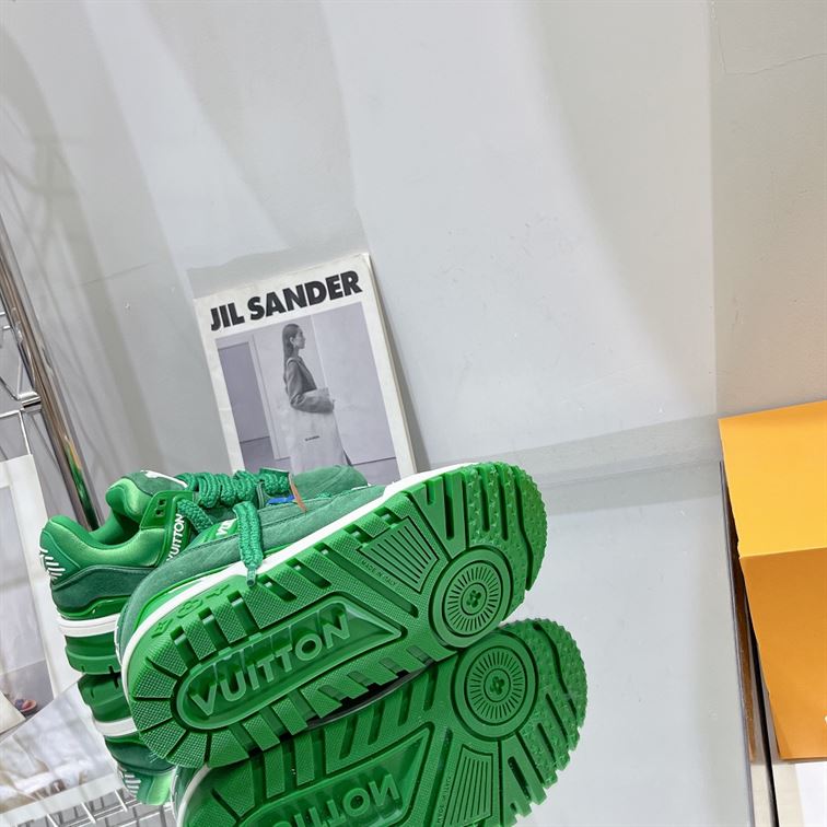 LOUIS VUITTON TRAINER MAXI LOW-TOP SNEAKERS - LVS163