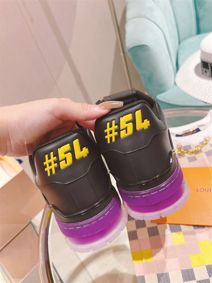 LOUIS VUITTON TRAINER MONOGRAM PURPLE - LVS130