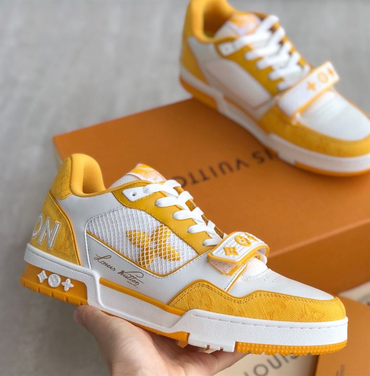 LOUIS VUITTON TRAINER SNEAKER YELLOW - LVS020