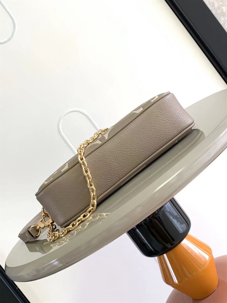 LOUIS VUITTON WALLET ON CHAIN IVY BICOLOR