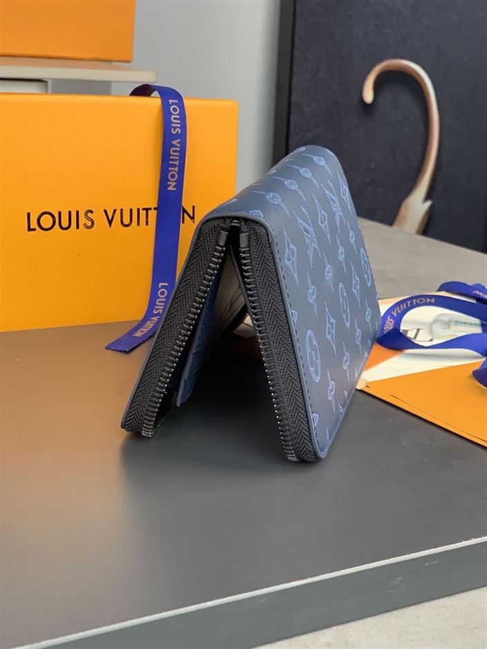 LOUIS VUITTON WALLET ORGANIZER BLUE