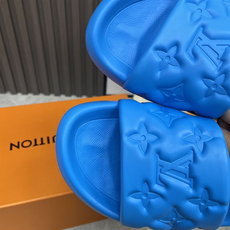 LOUIS VUITTON WATERFRONT MULE BLUE - LVSD042