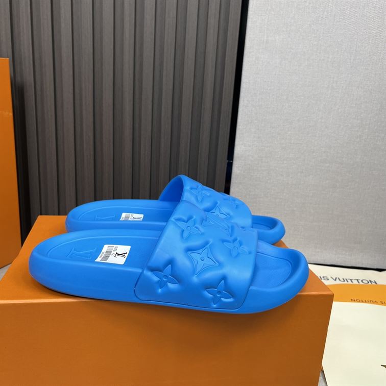 LOUIS VUITTON WATERFRONT MULE BLUE - LVSD042