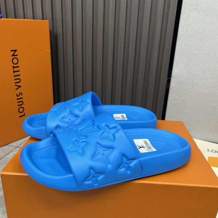 LOUIS VUITTON WATERFRONT MULE BLUE - LVSD042