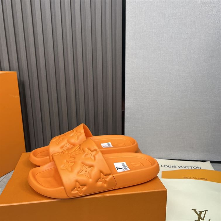 LOUIS VUITTON WATERFRONT MULE ORANGE - LVSD041