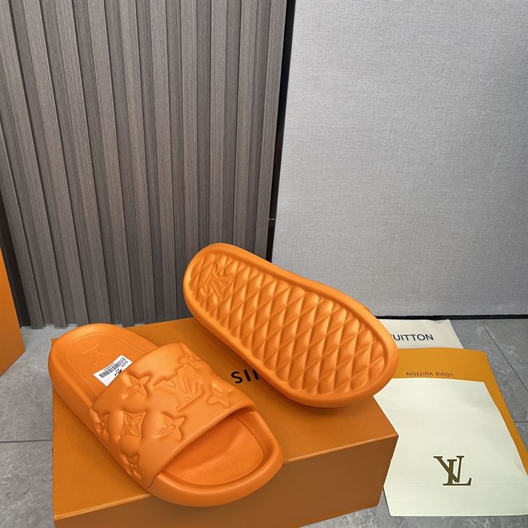 LOUIS VUITTON WATERFRONT MULE ORANGE - LVSD041