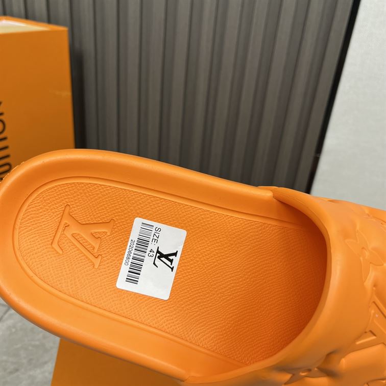 LOUIS VUITTON WATERFRONT MULE ORANGE - LVSD041