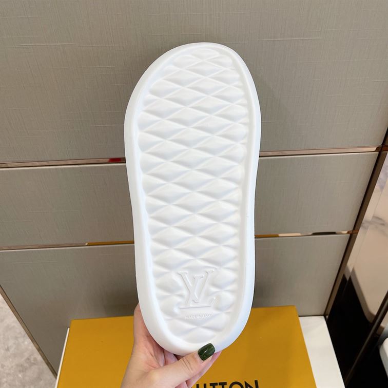 LOUIS VUITTON WATERFRONT MULE WHITE - LVSD044