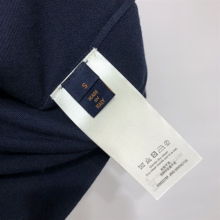 LOUIS VUITTON X NIGO INTARSIA JACQUARD HEART CREWNECK - LVTS049