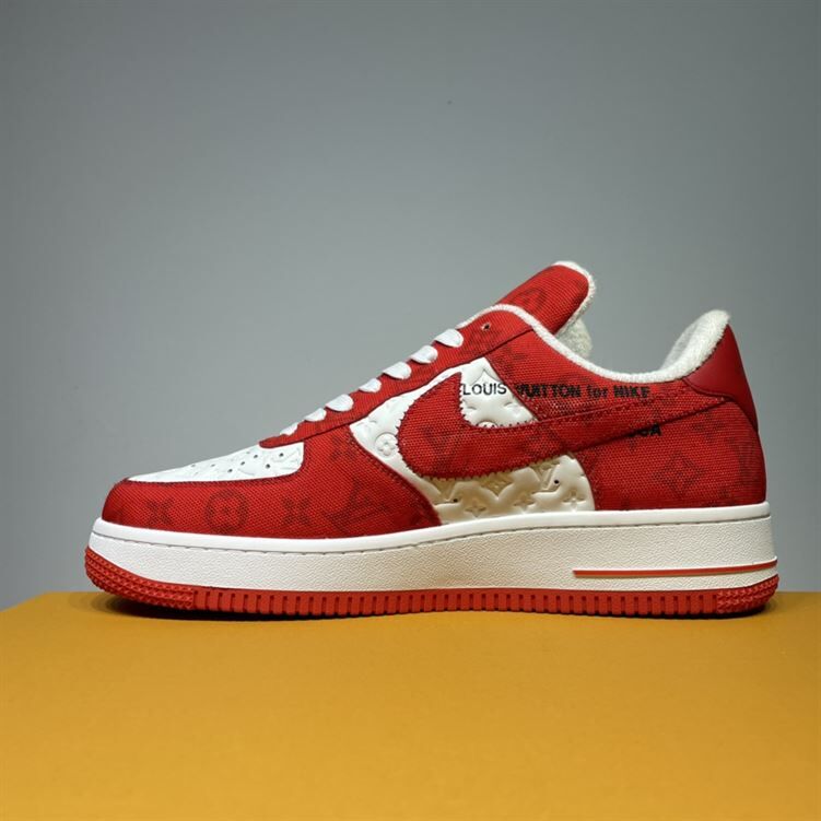 LOUIS VUITTON X NIKE AIR FORCE 1 LOW-TOP SNEAKERS - LVS133