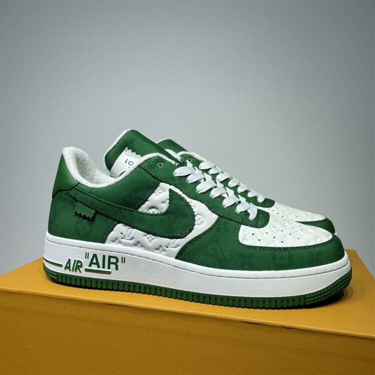 LOUIS VUITTON X NIKE AIR FORCE 1 LOW-TOP SNEAKERS - LVS136