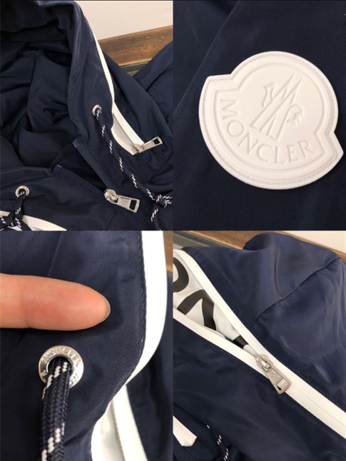 MONCLER VESSIL HOODED JACKET IN BLUE - MC035