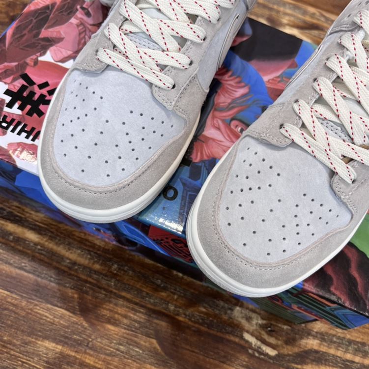 NIKE ZOOM DUNK LOW PRO SB 'SUMMIT WHITE' SNEAKER - NSN001