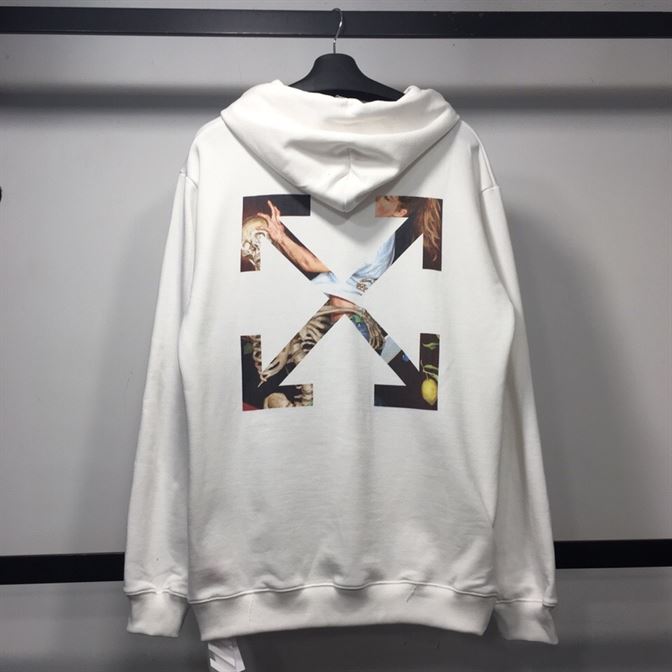 OFF-WHITE CARAVAGGIO ARROW HOODIE - OS005