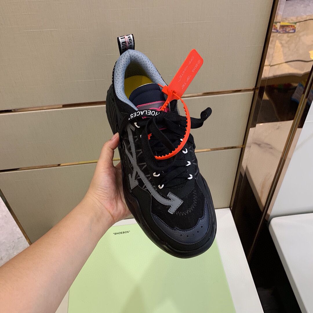 OFF-WHITE ODSY 1000 LACE UP SNEAKERS - OFW011