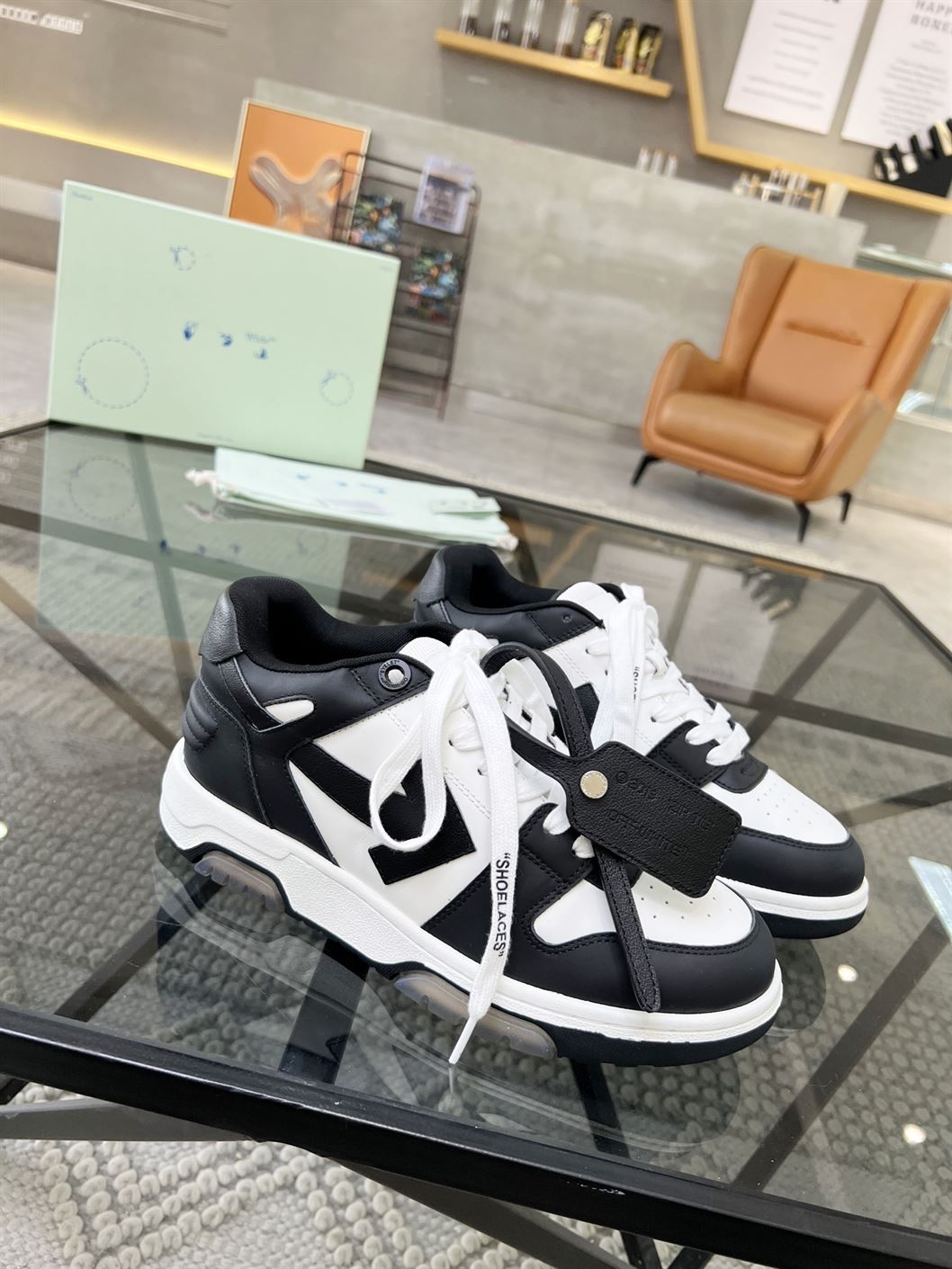 OFF-WHITE OUT OF OFFICE BLACK WHITE SNEAKER - OFW015