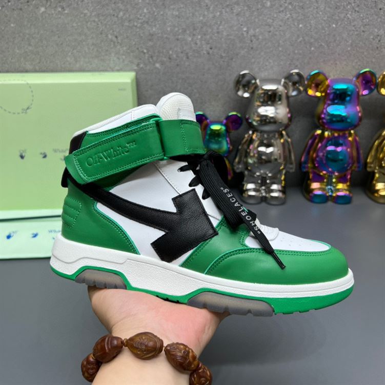 OFF-WHITE OUT OFF OFFICE MID TOP LEA - OFW021
