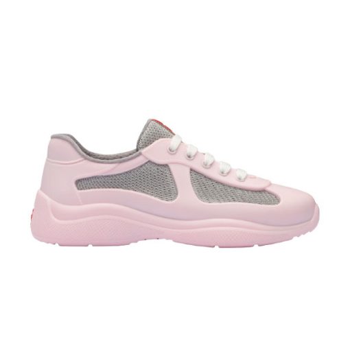 PRADA AMERICA'S CUP SOFT RUBBER AND BIKE FABRIC SNEAKERS - PRS044